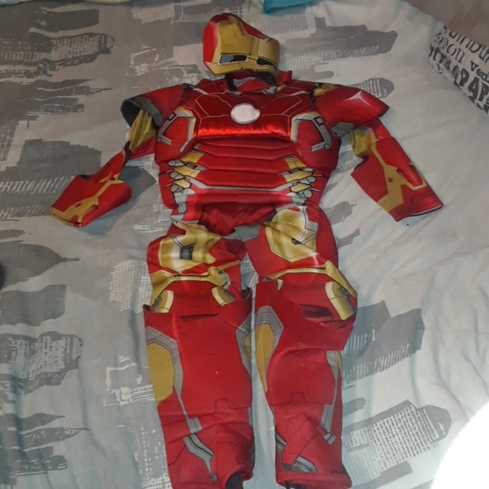 Toddler Boys Iron Man Costume, 3T